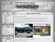 Tablet Screenshot of mirokov.sk